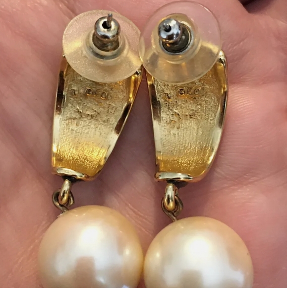 Vintage Fernando Originals Pierced Earrings - Picture 2 of 5